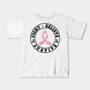 Breast Cancer Awareness Kids T-Shirt